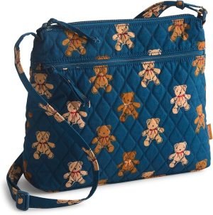 Vera Bradley Women’s Premium Cotton  Crossbody Bag