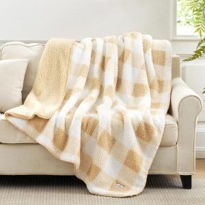 Cozy Bliss Luxury Sherpa Throw Blanket