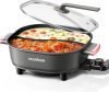 Stariver 6L Electric Hot Pot with Divider