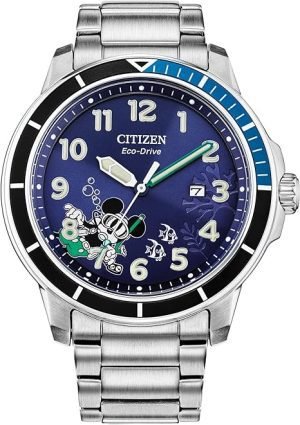 Citizen Men’s Eco-Drive Disney Mickey Mouse Scuba Watch