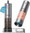 Rechargeable Salt & Pepper Shaker with LED Light