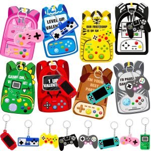 Valentines Day Cards GiftsVideo Games Keychain