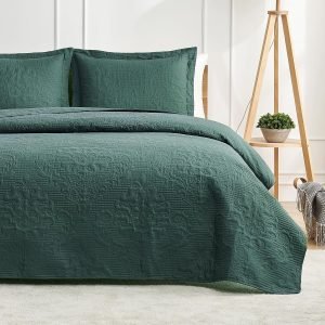 Hansleep  Green Queen Size  Bedspread
