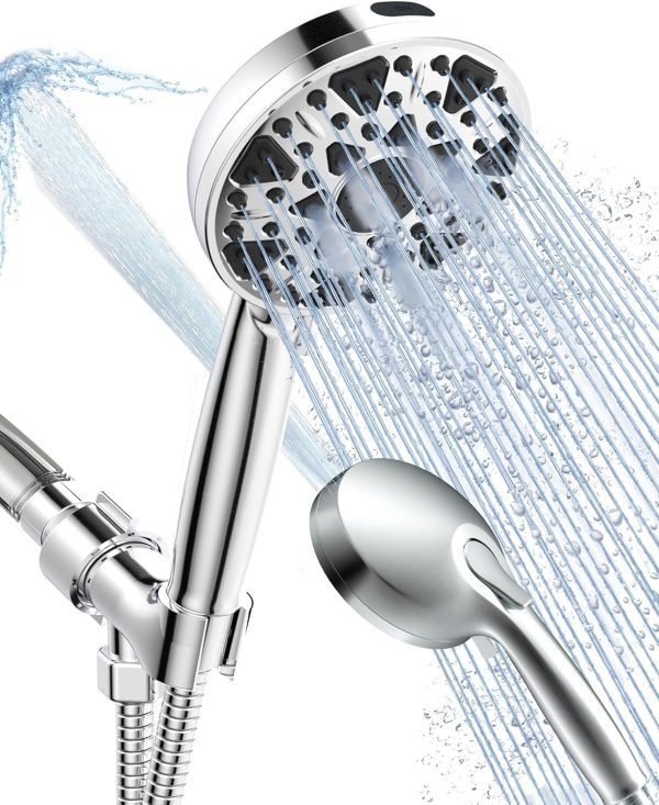 Shower Head with Handheld High Pressure – 7 Multi-Function Modes