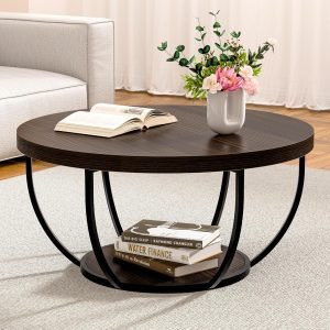 TEROL Round Coffee Table
