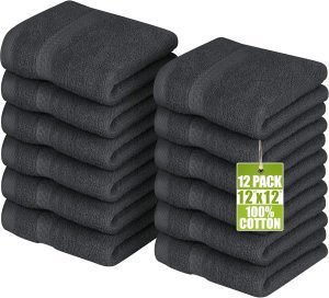 Utopia Towels 12-Pack Premium Wash Cloths Set