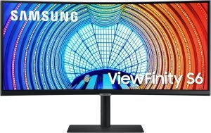 SAMSUNG Viewfinity S65UA Series 34″ Ultrawide QHD Curved Monitor