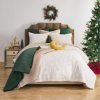 Greenland Home Novelty Holiday Reversible Matelassé Coverlet Set