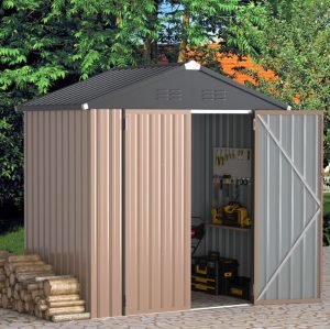 Outdoor Metal Steel Storage Shed at Walmart !