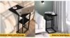 C Shaped End Table Set