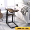 C-Shaped End Table