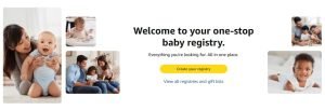 FREE Welcome Box with NEW Amazon Baby Registry