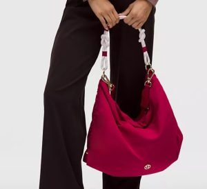 Convertible Ruched Crossbody Bag Large 16L