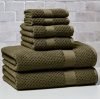 6 Piece Bath Towel Set