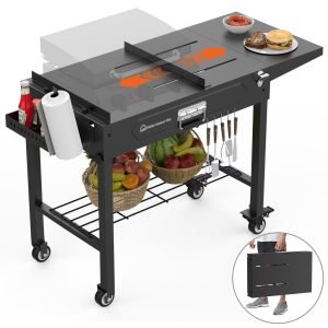 Portable Outdoor Grill Table