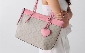 Kate Spade All Day Spade Flower Tote Bag With Charm