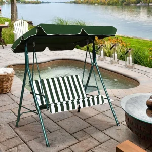 Patio Canopy Swing Glider Hammock at Walmart!