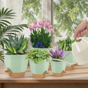 5 Self Watering Plant Pots
