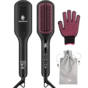 Enhanced Ceramic Hair Straightener Brush