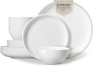 Plates and Bowls Set for 4