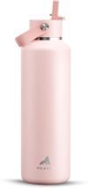 Slim Water Bottle with Straw