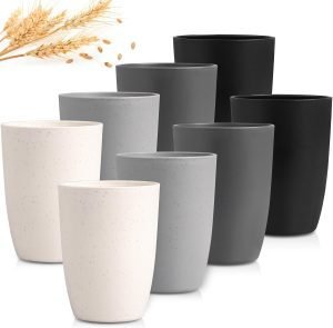 Wheat Straw Cups Reusable Drinking Tumblers