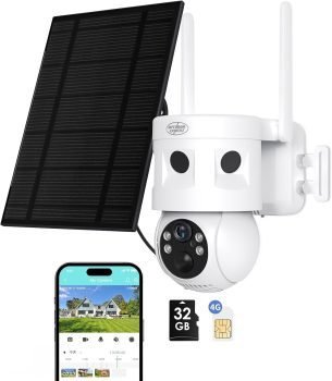 4G LTE Cellular Security Camera