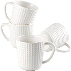 Ceramic Coffee Mugs Set of 4