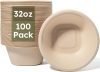 32 Oz Disposable Bowls [100 Pack]