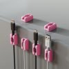 6-Pack Pink Cord Organizer Cable Clips
