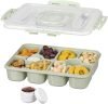 Divided Snackle Box Container