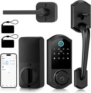 Keyless Entry Door Lock with Handle