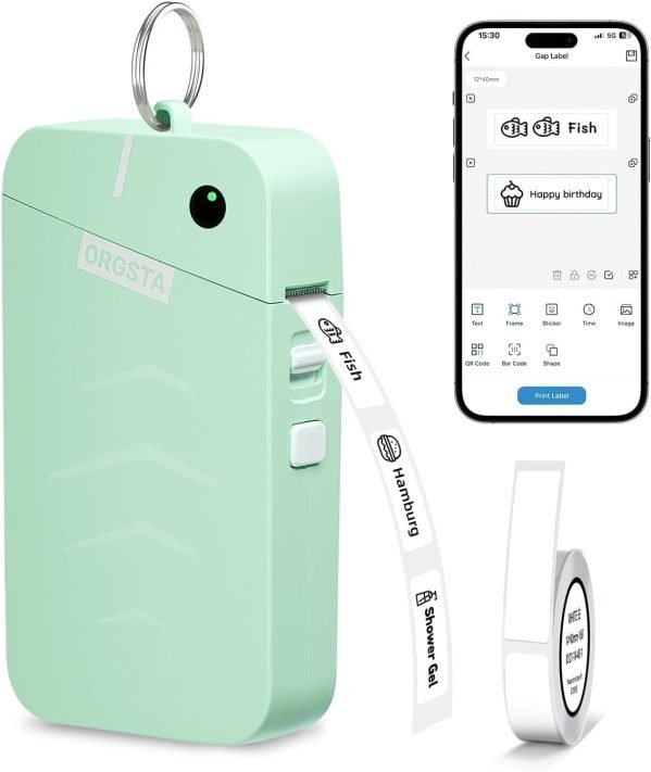 Label Maker Machine with Tape