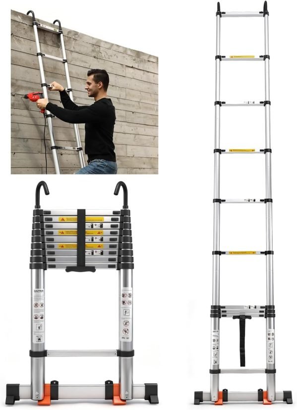 Aluminum Telescoping Extension Ladder