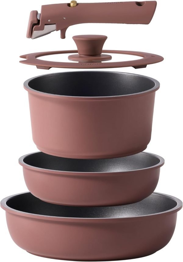 5pcs Pots and Pans Set Non stick