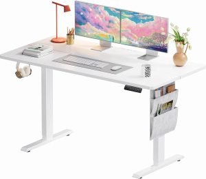 Marsail 55″ Wide Electric Standing Desk  Adjustable Height