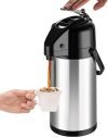 Airpot Coffee Carafe with Double Pump
