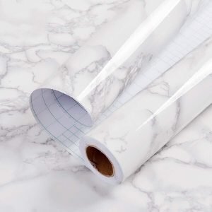 Glossy Marble Contact Paper