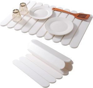 Large stone dish drying mat