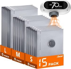 Vacuum Storage Bags with Pump !