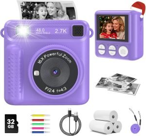Kids Camera Instant Print