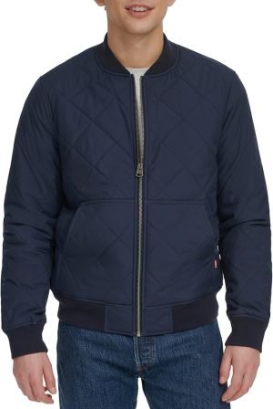 Levi’s Men’s Diamond Quilted Bomber Jacket