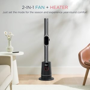 Shark TurboBlade Cool + Heat – 2-in-1 Bladeless Tower Fan & Space Heater