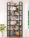 7-Tier Corner Bookshelf