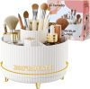 360° Rotate Makeup Brush Holder Organizer