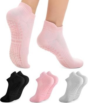 Grip Pilates Yoga Socks for Women 