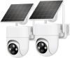 2K Solar Security Cameras Wireless Outdoor