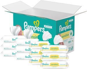 Pampers sensitive wipes