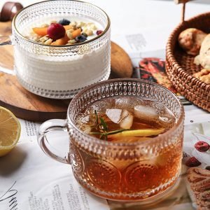 Vintage Coffee Mugs Set of 2