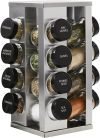 16-Jar Heritage Revolving Countertop Spice Rack Organizer
